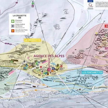 Résidence Median - Situé Aux Ménuires Pour 3 Pax Mae-5854 Apartamento *